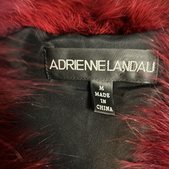 Adrianne Landau Fox rabbit fur vest - Picture 6 of 8